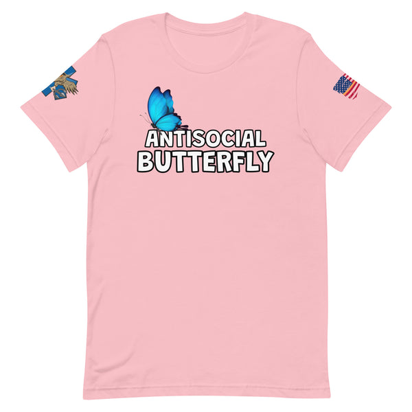 'Anti-Social Butterfly' t-shirt