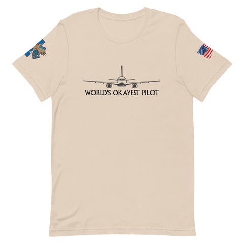 'Okayest Pilot' t-shirt