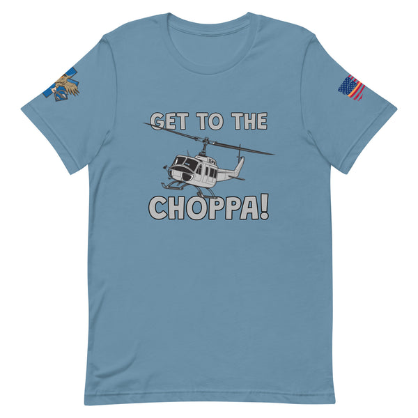 'Get To The Choppa!' t-shirt