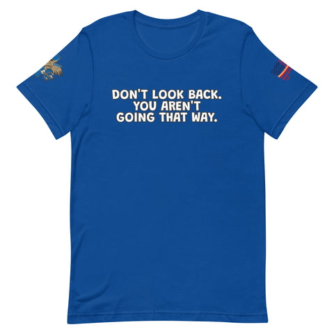 'Don't Look Back' t-shirt