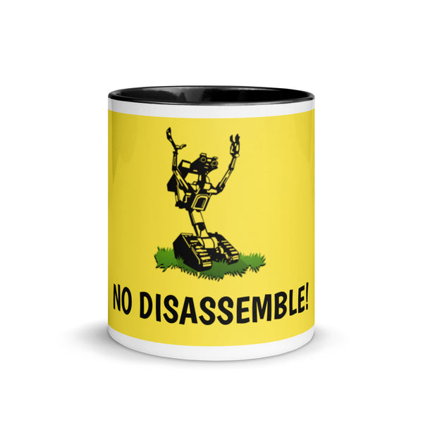 'No Disassemble' Mug with Color Inside