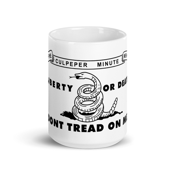 Culpepper White glossy mug