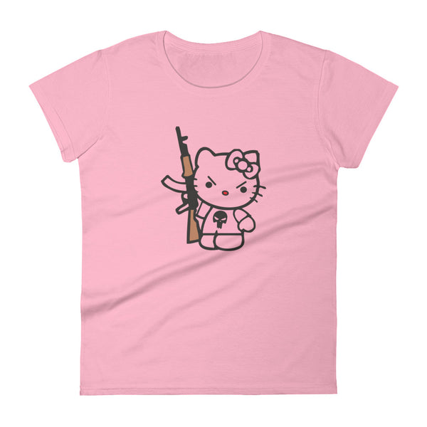 'Kalashnikov Kittie' Women's short sleeve t-shirt