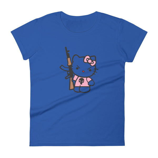 'Kalashnikov Kittie' Women's short sleeve t-shirt