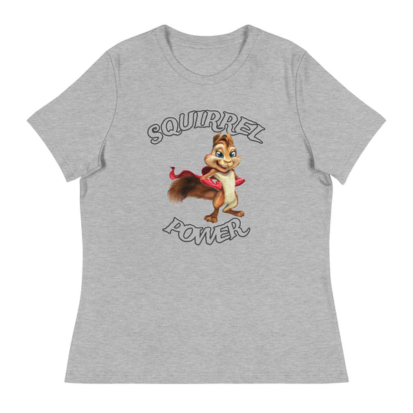 'Squirrel Power' Women's Relaxed T-Shirt