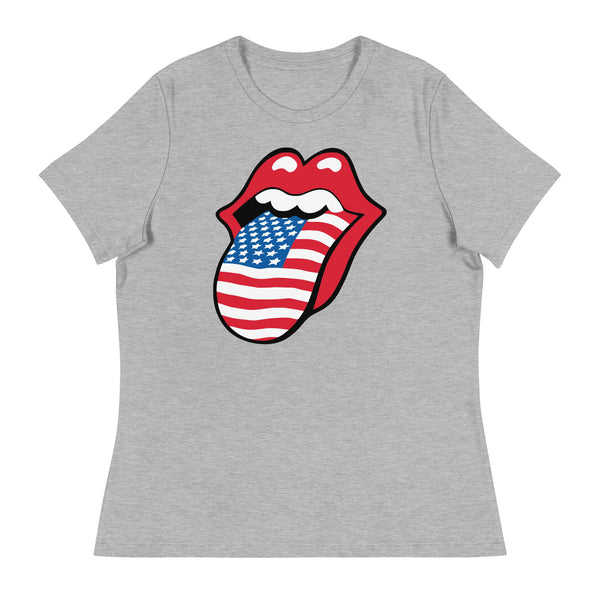 'Rolling Patriotic' Women's Relaxed T-Shirt