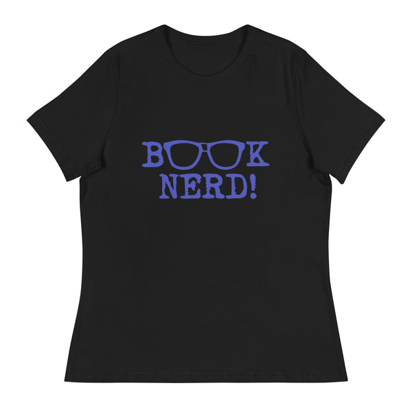 'Book Nerd' Women's Relaxed T-Shirt