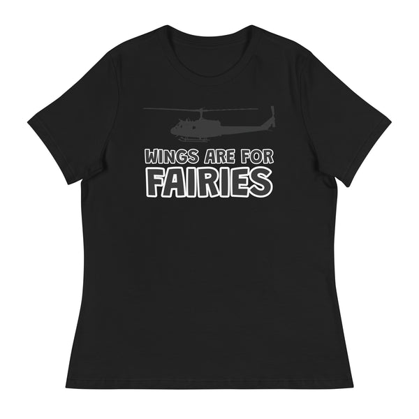'Wings Are For Fairies' Women's Relaxed T-Shirt