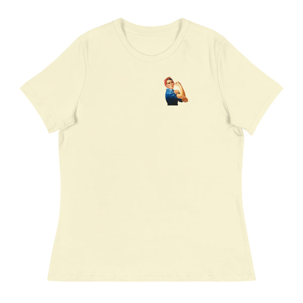 'Rosie The Riveter' Women's Relaxed T-Shirt