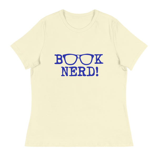 'Book Nerd' Women's Relaxed T-Shirt