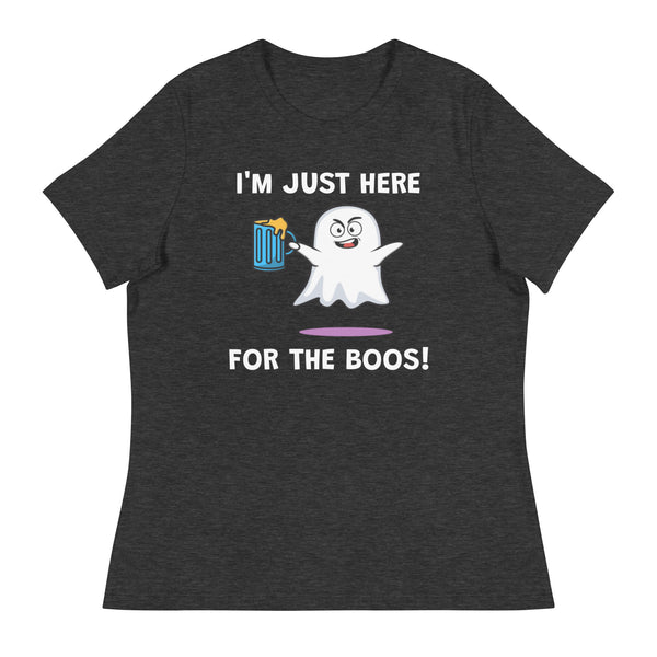 'Here For The Boos' Women's Relaxed T-Shirt