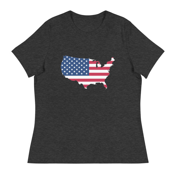 'Patriotic' Women's Relaxed T-Shirt