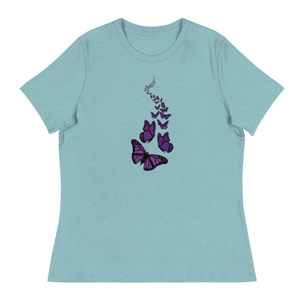 'Butterfly Trail' Women's Relaxed T-Shirt