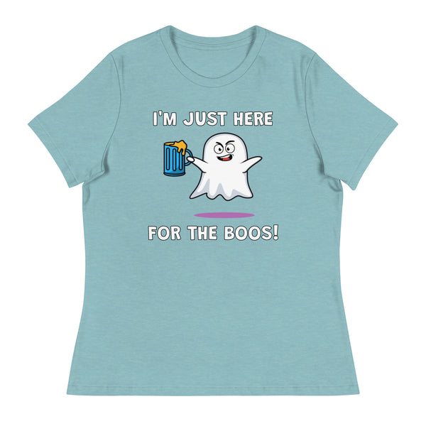 'Here For The Boos' Women's Relaxed T-Shirt