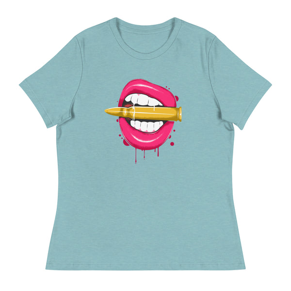 'Bite The Bullet' Women's Relaxed T-Shirt