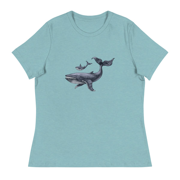 'Blue Queen' Women's Relaxed T-Shirt