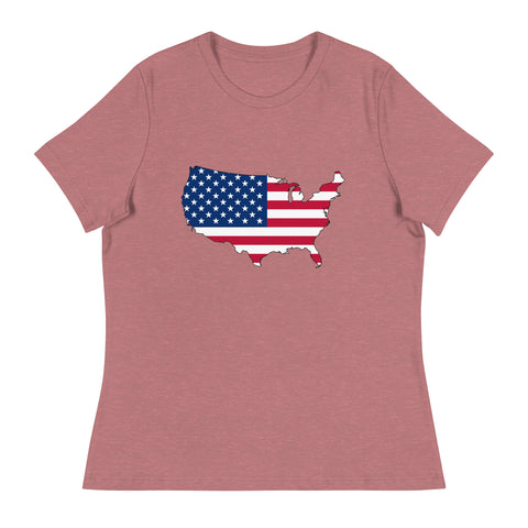 'Patriotic' Women's Relaxed T-Shirt