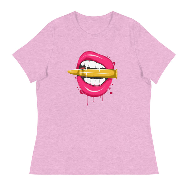 'Bite The Bullet' Women's Relaxed T-Shirt