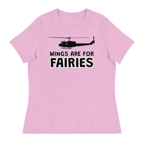 'Wings Are For Fairies' Women's Relaxed T-Shirt