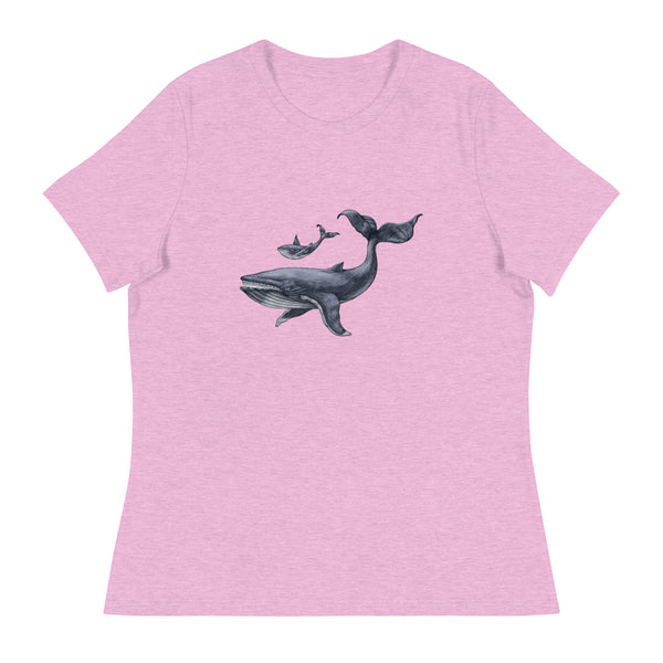 'Blue Queen' Women's Relaxed T-Shirt