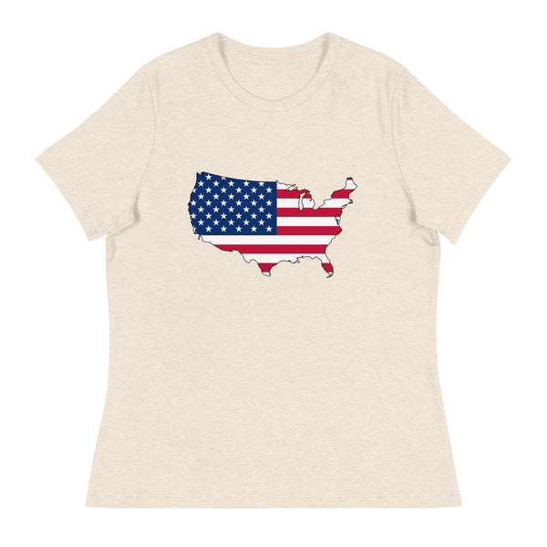 'Patriotic' Women's Relaxed T-Shirt