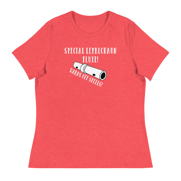 'Special Leprechaun Flute' Women's Relaxed T-Shirt