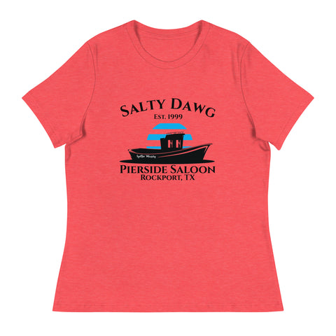 'Salty Dawg Saloon' Women's Relaxed T-Shirt