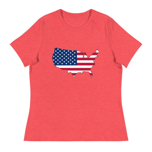 'Patriotic' Women's Relaxed T-Shirt