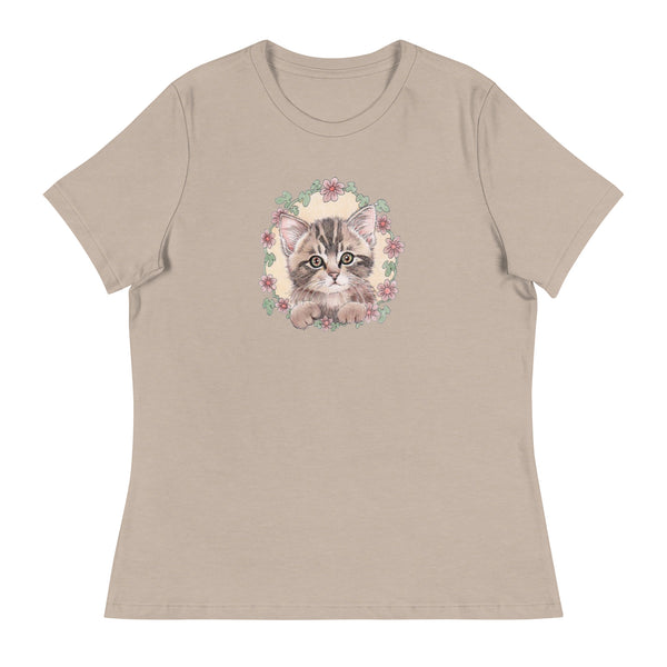 'Cat Lover' Women's Relaxed T-Shirt