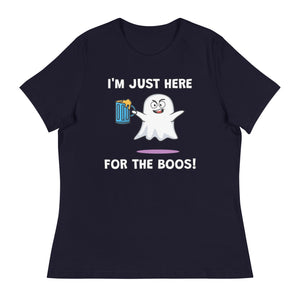 'Here For The Boos' Women's Relaxed T-Shirt