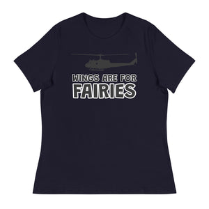 'Wings Are For Fairies' Women's Relaxed T-Shirt