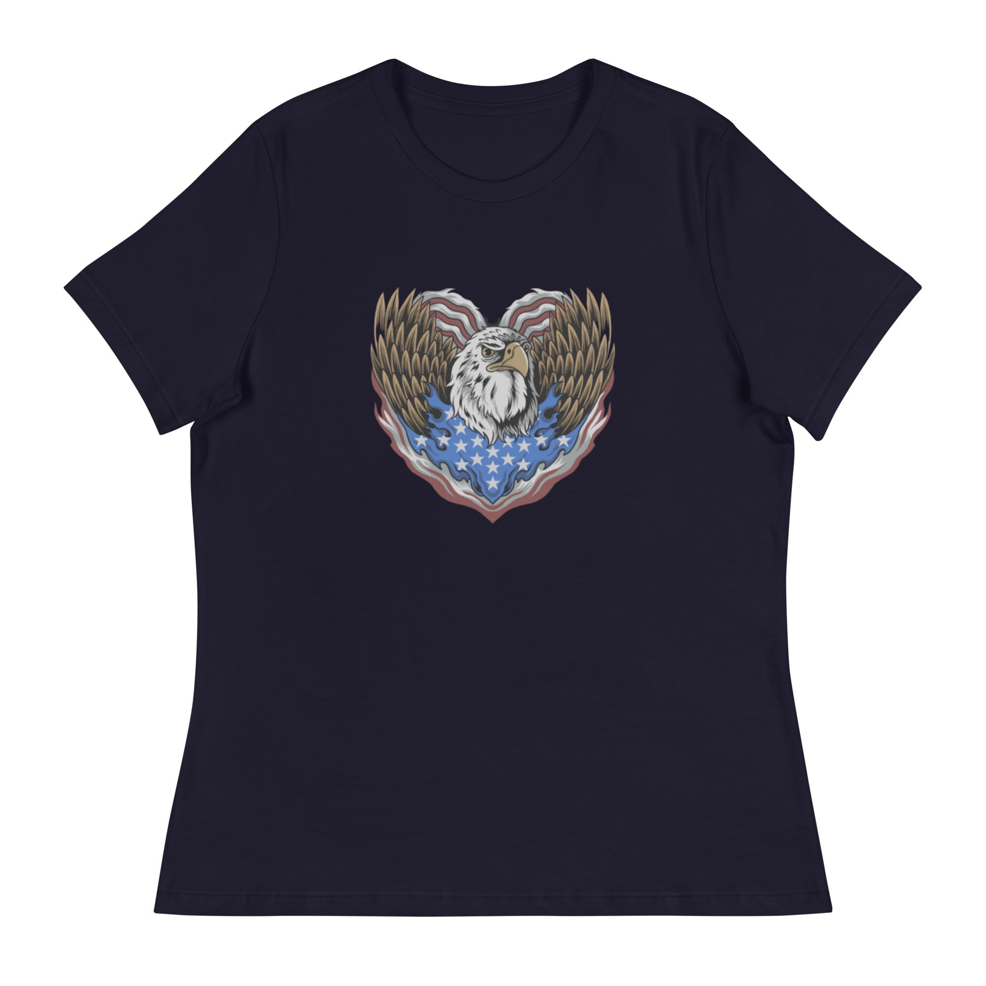 'Eagle Heart' Women's Relaxed T-Shirt