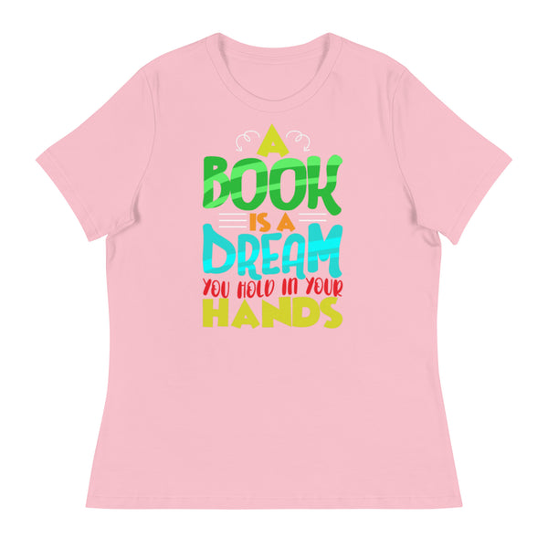 'Books are Dreams' Women's Relaxed T-Shirt