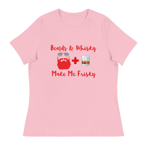 'Beards & Whisky' Women's Relaxed T-Shirt