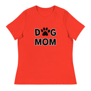 'Dog Mom' Women's Relaxed T-Shirt