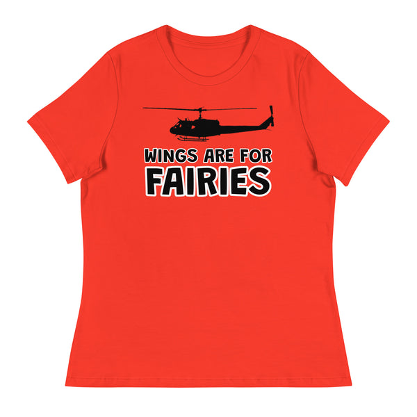 'Wings Are For Fairies' Women's Relaxed T-Shirt
