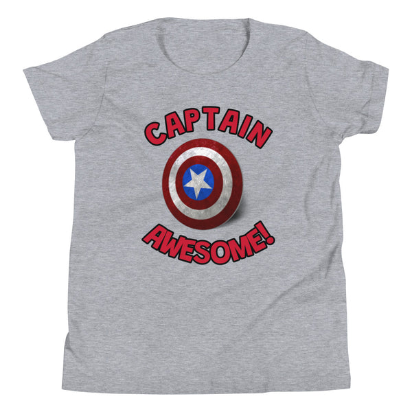 'Captain Awesome' Youth Short Sleeve T-Shirt