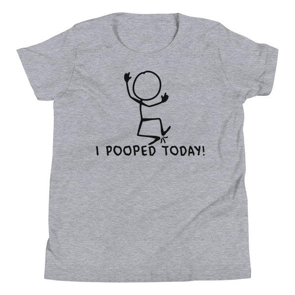 'I Pooped Today!' Youth Short Sleeve T-Shirt