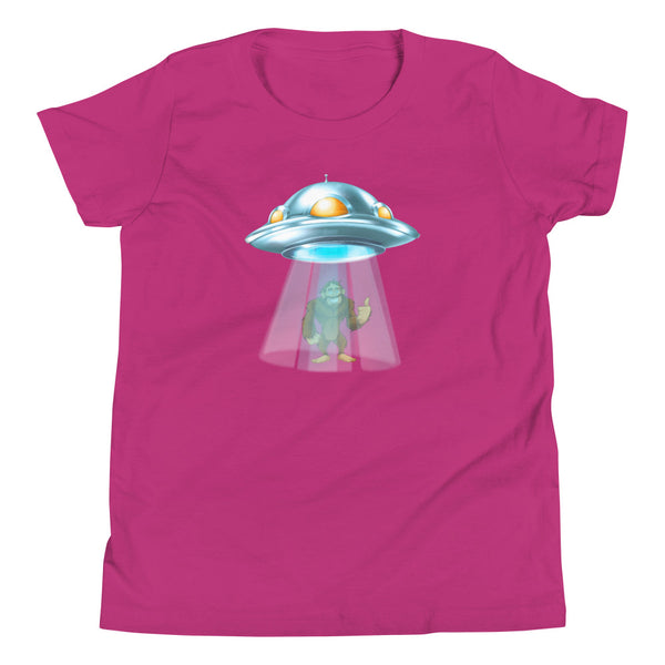 'UFO & Bigfoot' Youth Short Sleeve T-Shirt