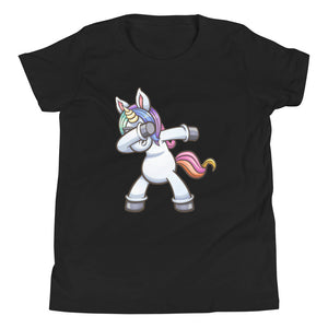 'Dabbing Unicorn' Youth Short Sleeve T-Shirt