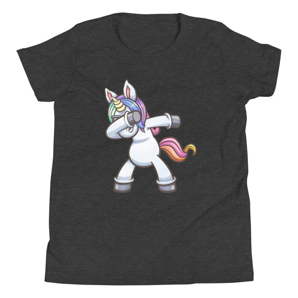 'Dabbing Unicorn' Youth Short Sleeve T-Shirt