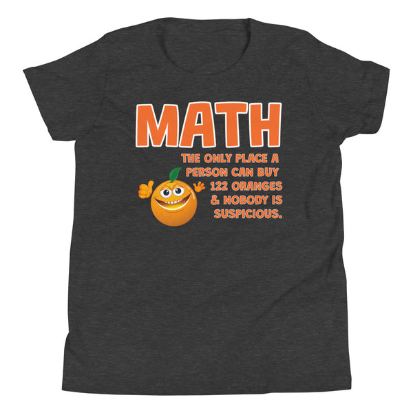 'Math' Youth Short Sleeve T-Shirt