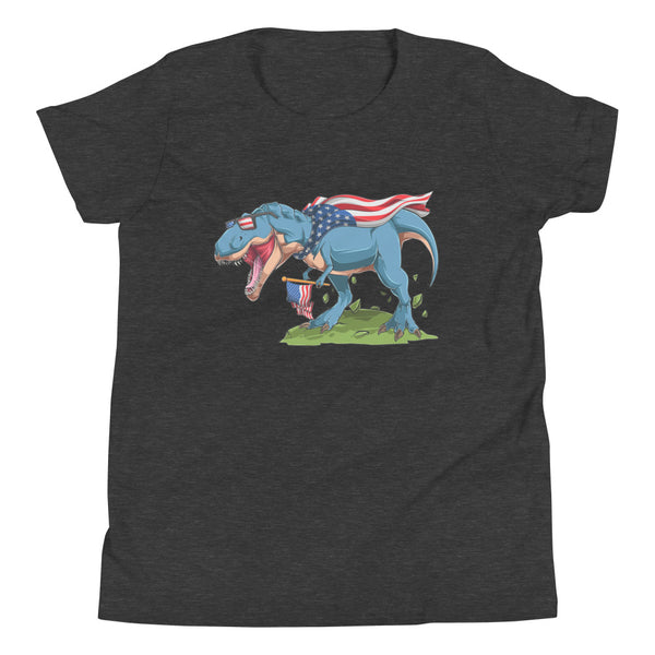 'American T-Rex' Youth Short Sleeve T-Shirt