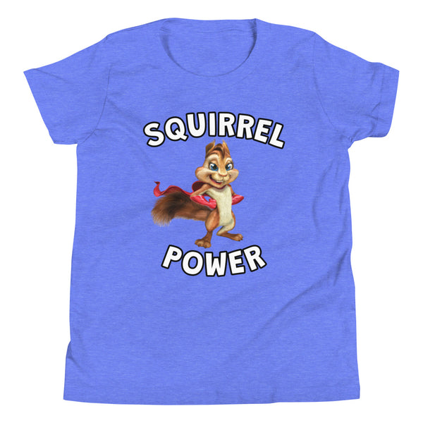 'Squirrel Power' Youth Short Sleeve T-Shirt
