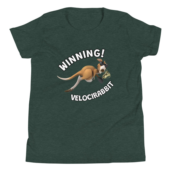 'VelociRabbit' Youth Short Sleeve T-Shirt
