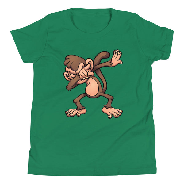 'Dabbing Monkey' Youth Short Sleeve T-Shirt