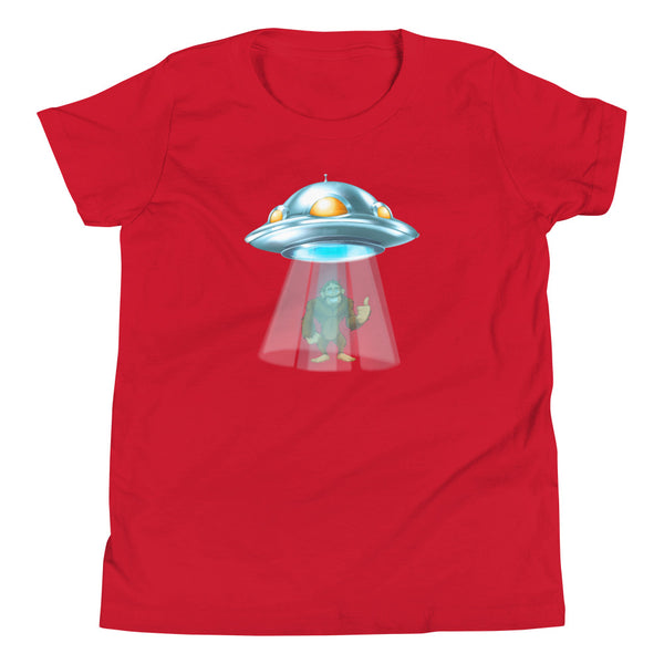 'UFO & Bigfoot' Youth Short Sleeve T-Shirt
