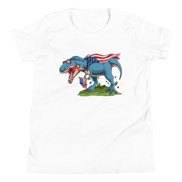 'American T-Rex' Youth Short Sleeve T-Shirt